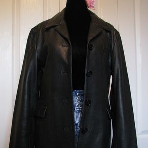 Lambskin Leather Coat